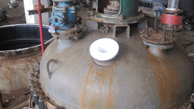 搪玻璃反应釜修补